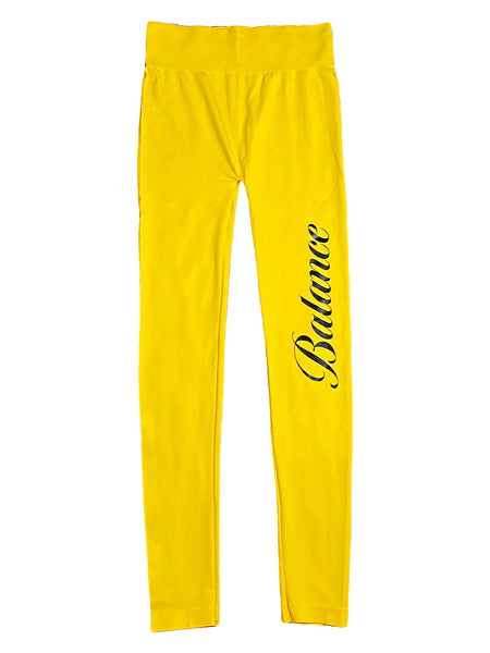 Ladies Leggings l Yellow